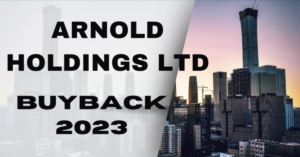 Arnold Holdings Ltd Buyback