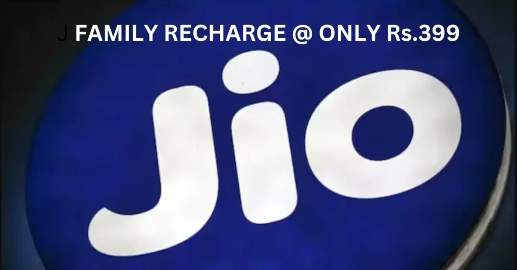 Jio family recharge plan 