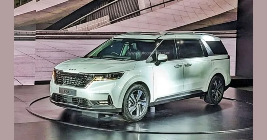 New launch car in 2024 Kia KA4 (Carnival)